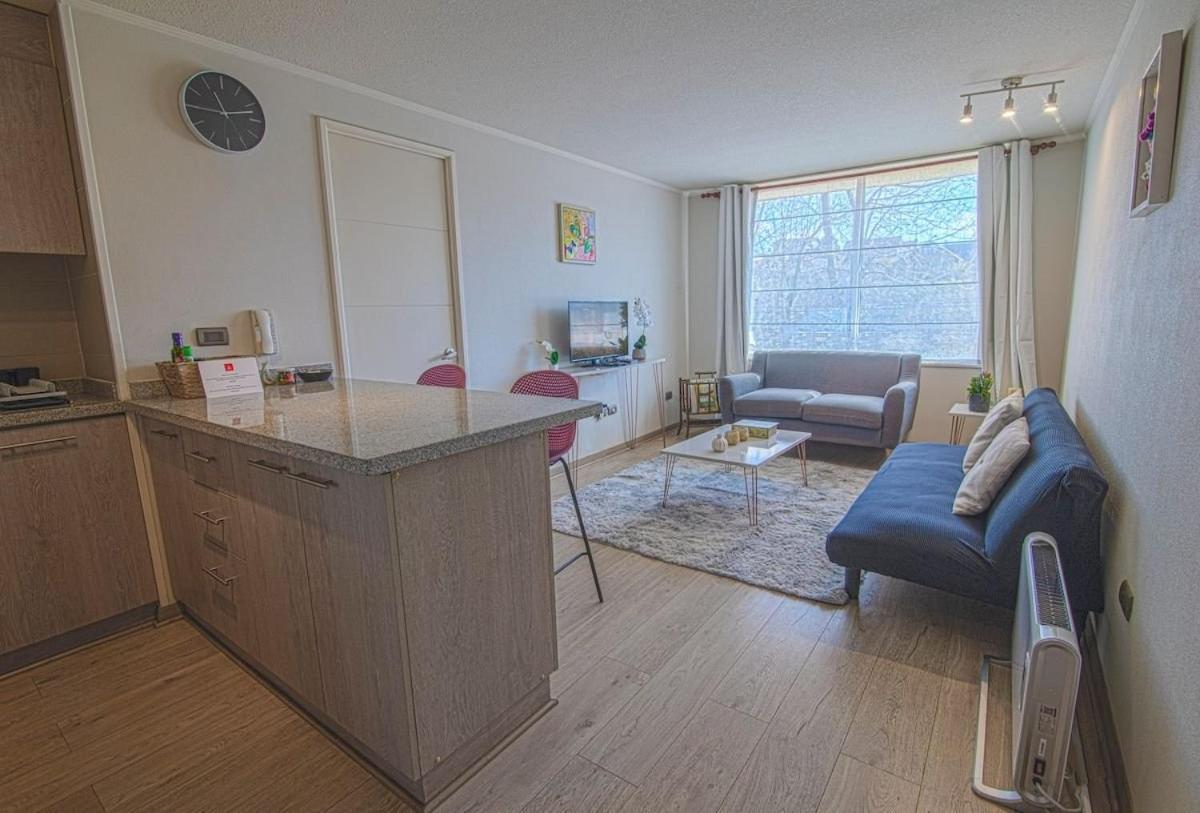 Apartamento Tuarriendocl-vita A021 Centrico Depto 1d1b Hasta 3 Pax *